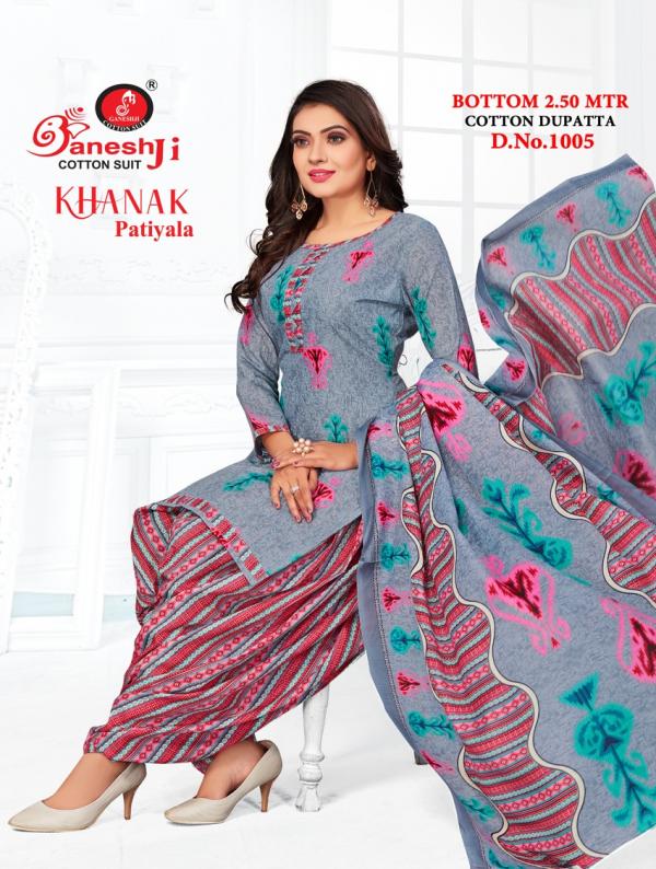 Ganeshji Khanak Vol-1 Indo Cotton Designer Dress Material